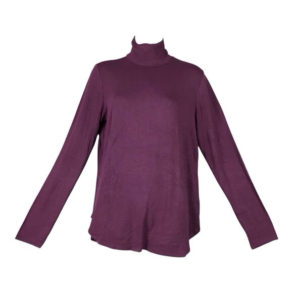 Premise Women’s Purple Mock Neck Long Sleeve Sweater Size M NWOT - Picture 6 of 9